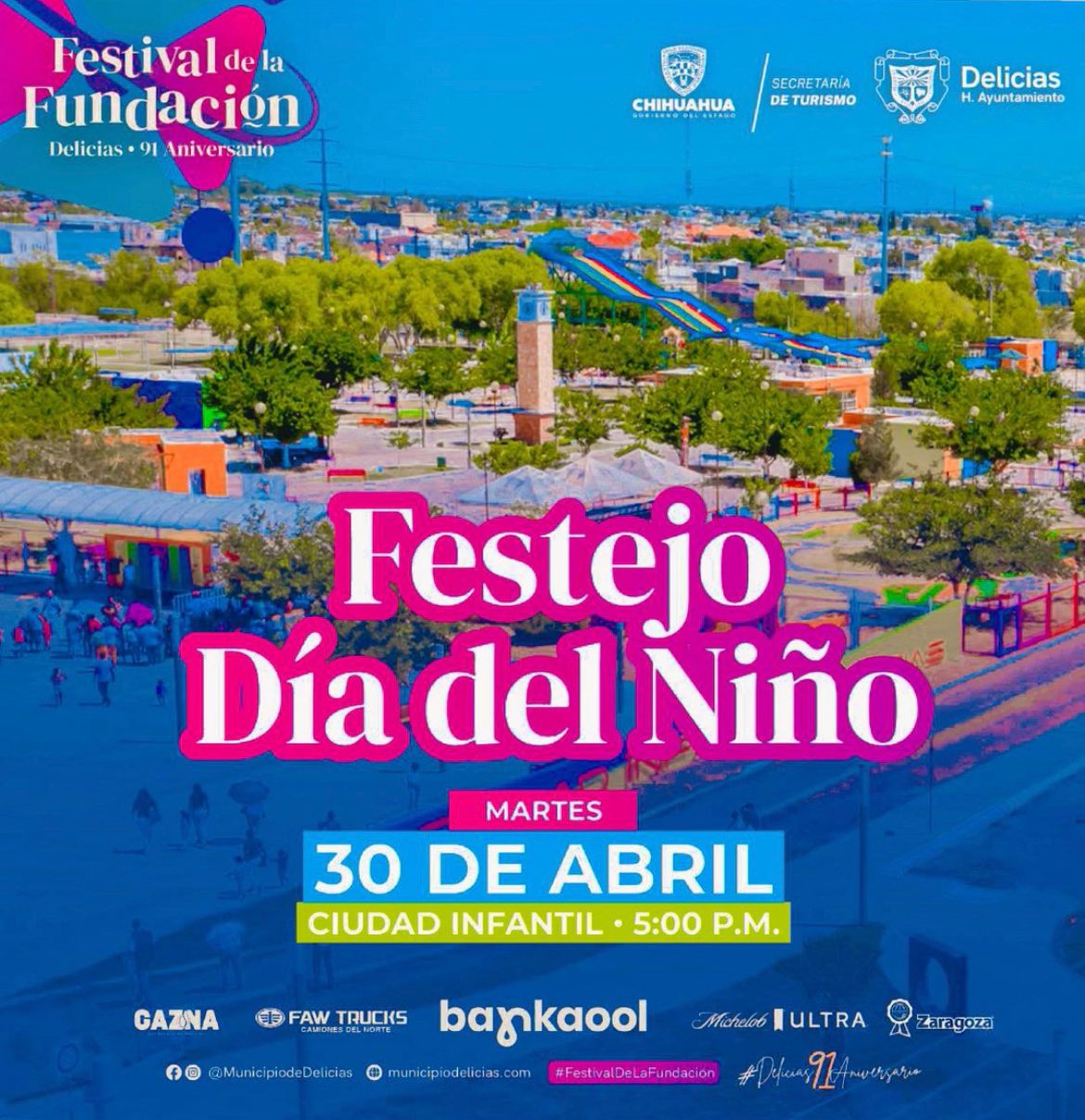 Concluye festival de la fundación con magno evento del día de la niñez
