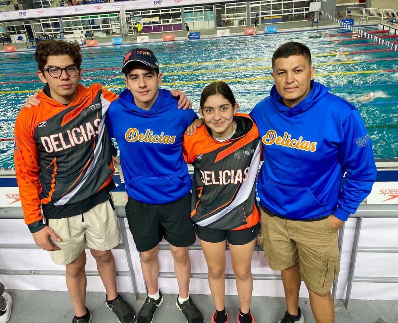 Delicias obtiene 5 medallas en natación; 4 se clasifican a Juegos Nacionales CONADE