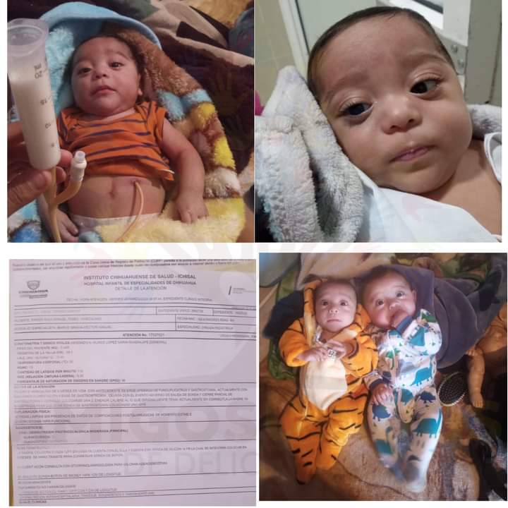 La madre de Tadeo, de 10 meses, solicita ayuda para cubrir los gastos médicos de su hijo.