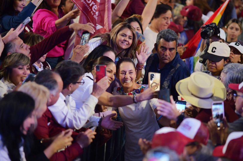 Dice Sheinbaum que AMLO es el mejor presidente en la historia de México y que “somos envidia mundial”