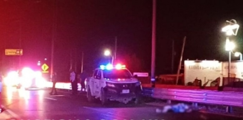 Atropellan y matan a un hombre en la carretera en Estación Conchos
