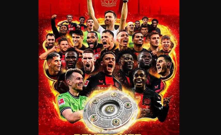 ¡Bayer Leverkusen es campeón de la Bundesliga por primera vez!