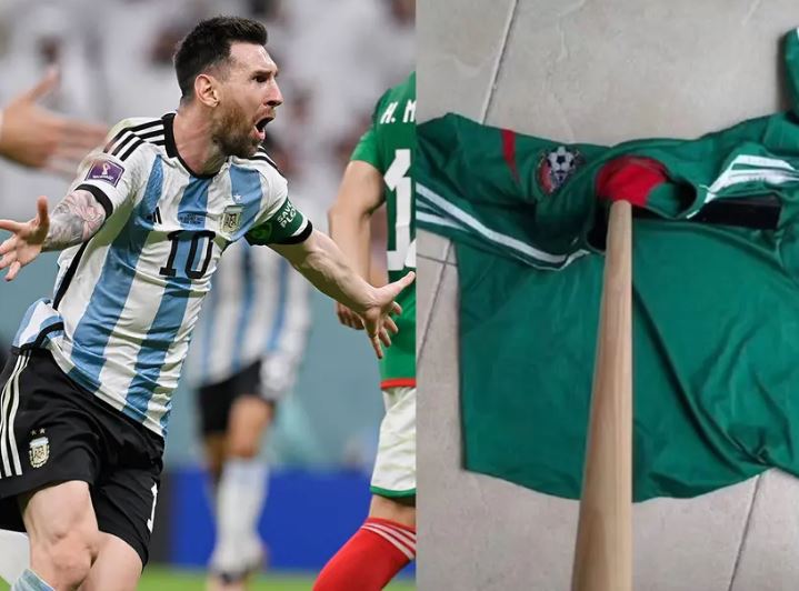 Aficionados argentinos responden a mexicanos tras pisar playera de Messi