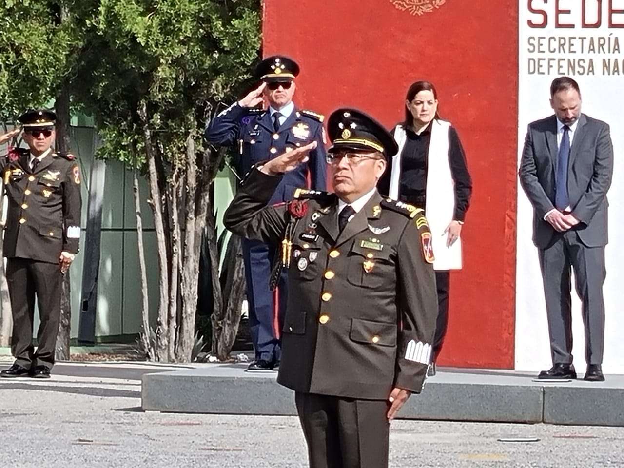 Toma protesta Rubén Zamudio como nuevo comandante de la 5/a Zona Militar