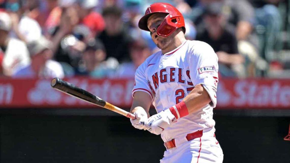 Mike Trout se lesiona y peligra la temporada con Los Angeles Angels