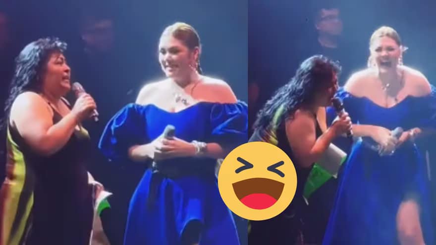 Yuridia sube a fan al escenario y ella le grita “perro arrastrado” al esposo en su cara