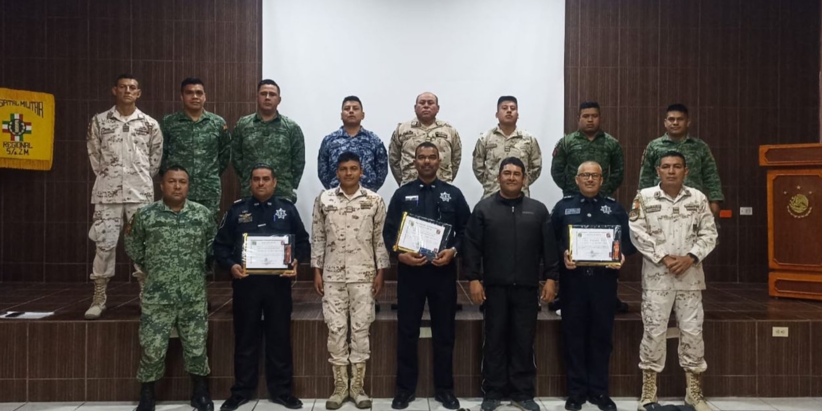Culminan elementos de SEDENA curso de Accidentología de la Policía Vial