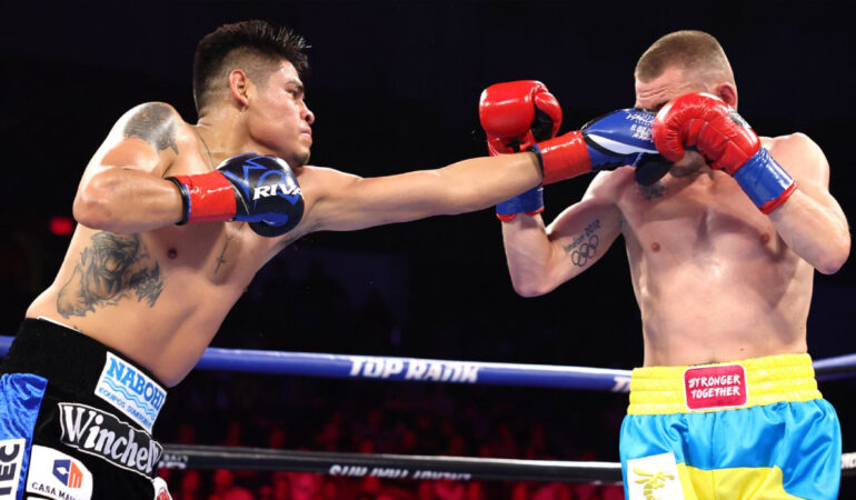 Quitan ‘sombrero’ al ‘Vaquero’ Navarrete: Pierde pelea por el título mundial ligero de la OMB