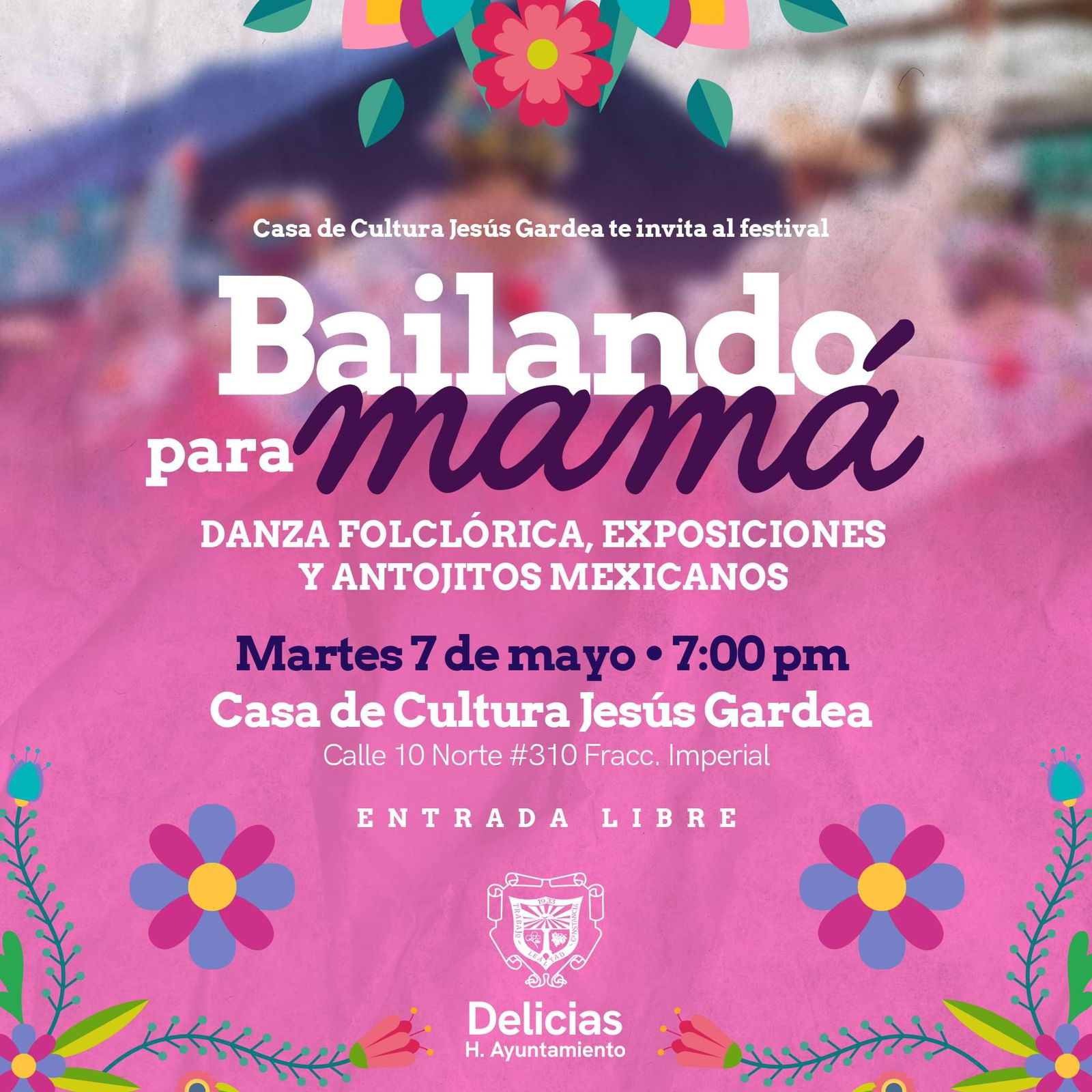 Casa de cultura “Jesús Gardea” invita a festejo por el día de las madres