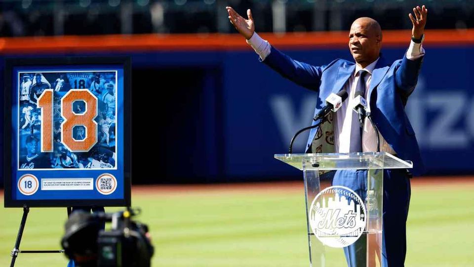 NY Mets retira el número 18 de Darryl Strawberry