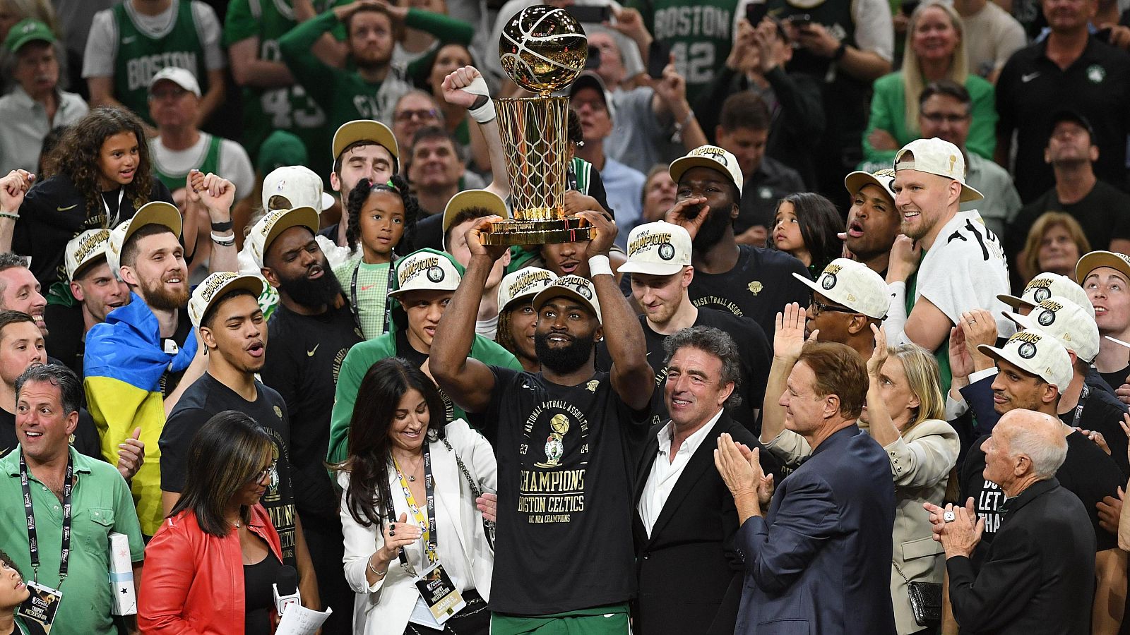 Celtics aplastaron a los Mavericks y conquistaron nuevamente la NBA