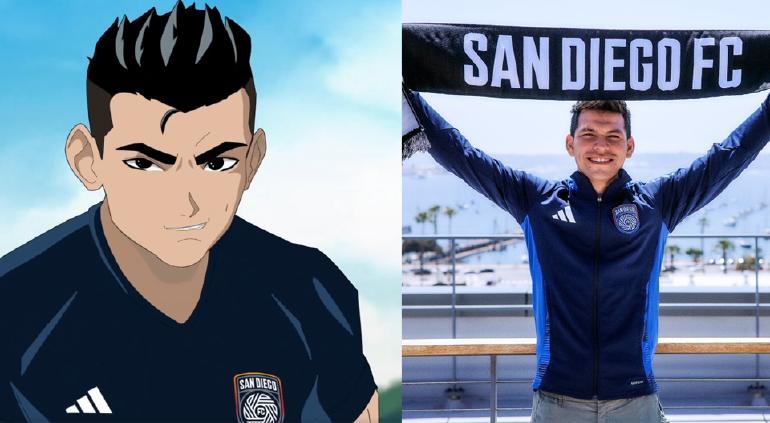 Al estilo de Dragon Ball: Presentó San Diego FC a ‘Chucky’ Lozano