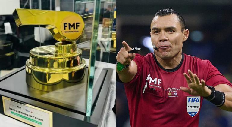 ¿Mano negra? ¡Premiaron a árbitro de final América-Cruz Azul como mejor del torneo!