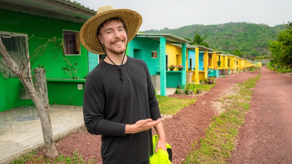 MrBeast regaló 100 casas en cinco países, entre ellos, México