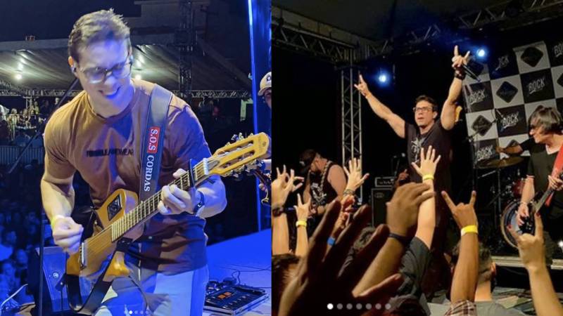 Muere electrocutado Ayres Sasaki, cantante brasileño, mientras daba concierto en vivo
