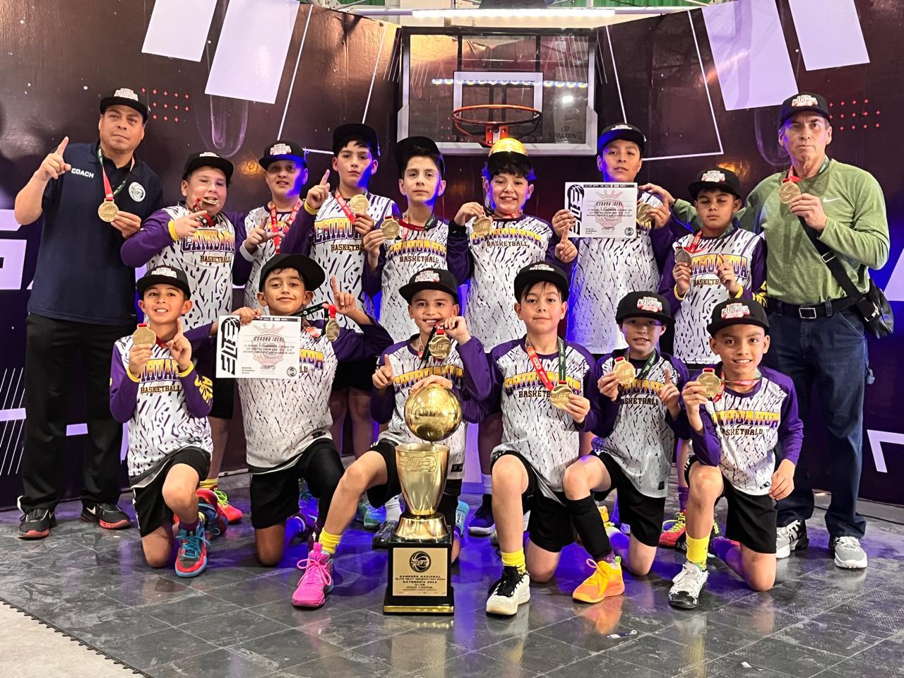 Con un equipo base de Pioneritos, Chihuahua es Campeón Nacional Élite de Basquetbol