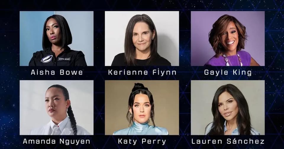 Katy Perry y la esposa de Bezos irán en nueva misión de Blue Origin que será solo femenina