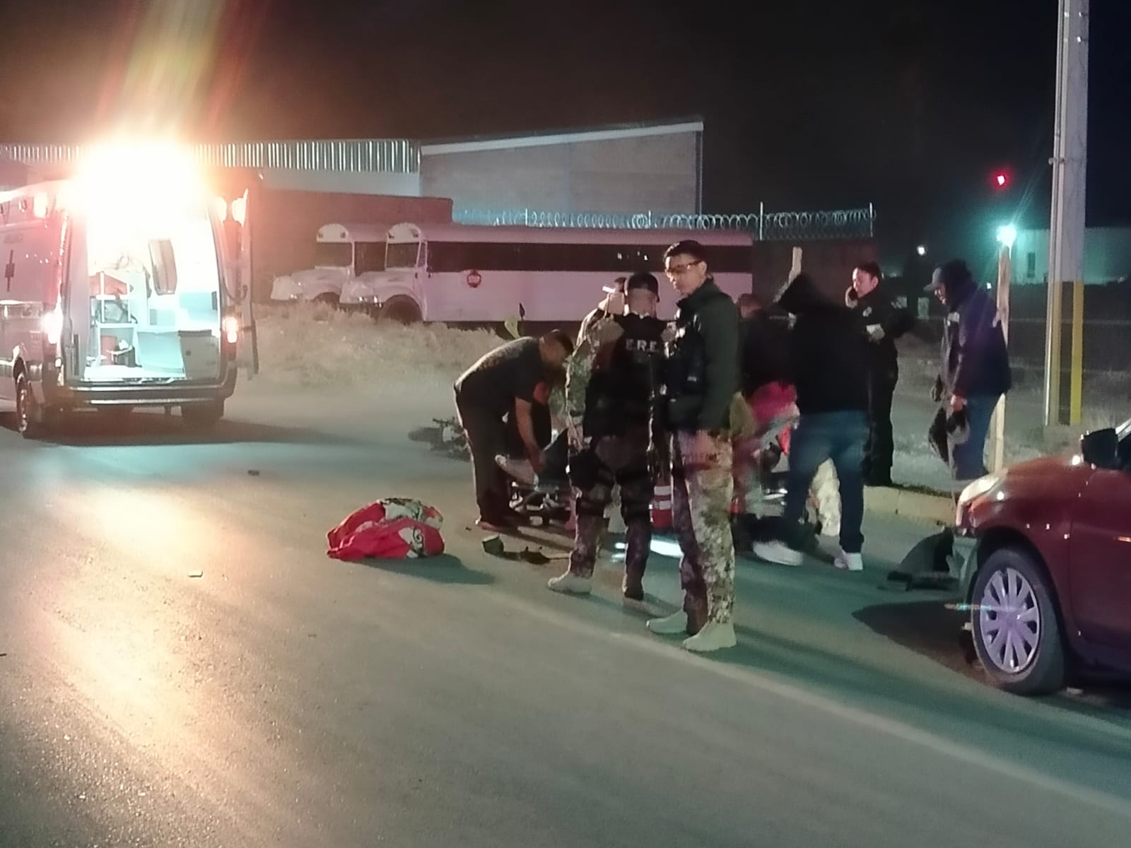 Motociclista resultó lesionado en choque en la avenida Solidaridad