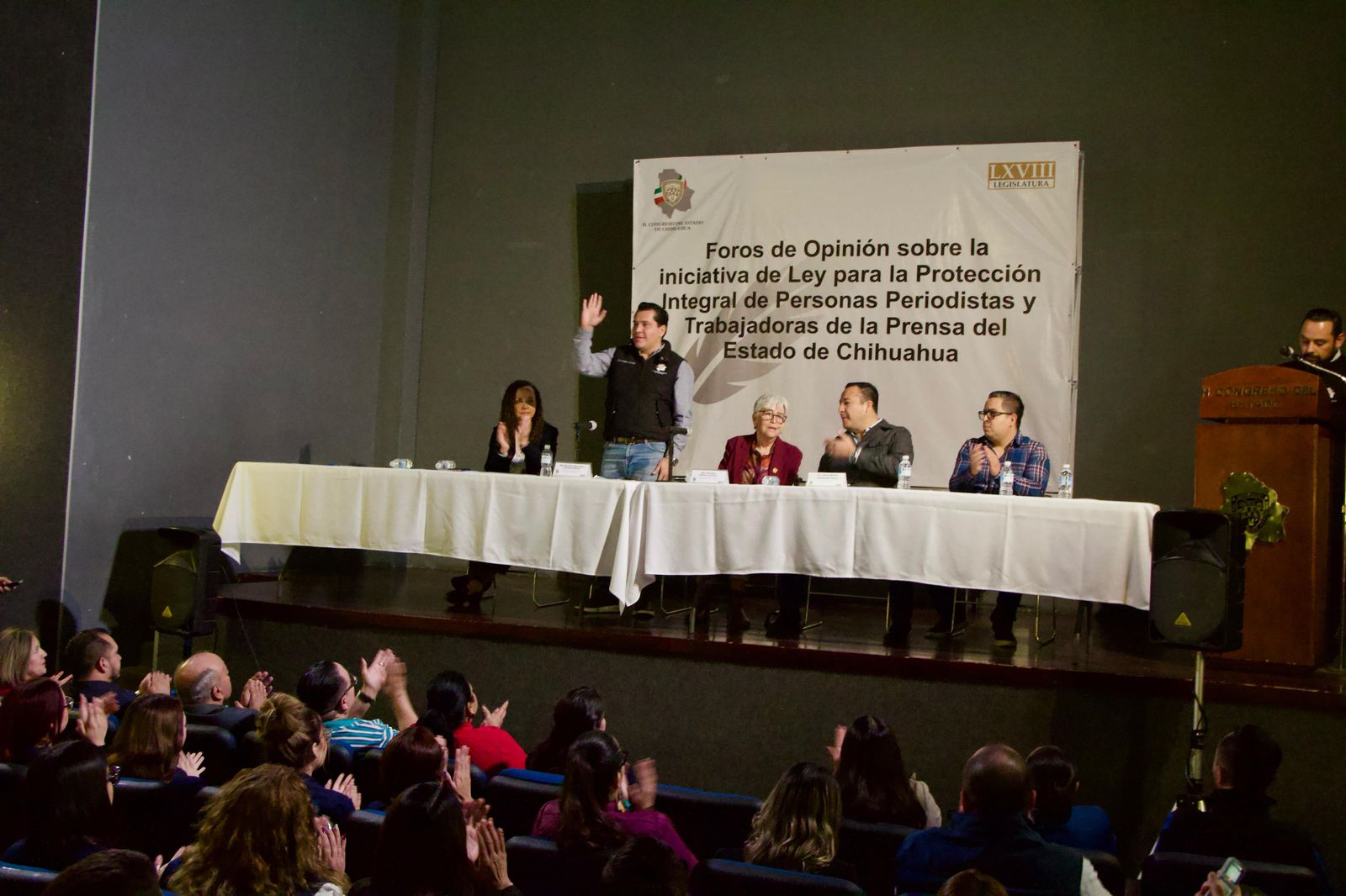 Foro de análisis para ley de protección a periodistas se lleva a cabo en Delicias convocado por diputados locales