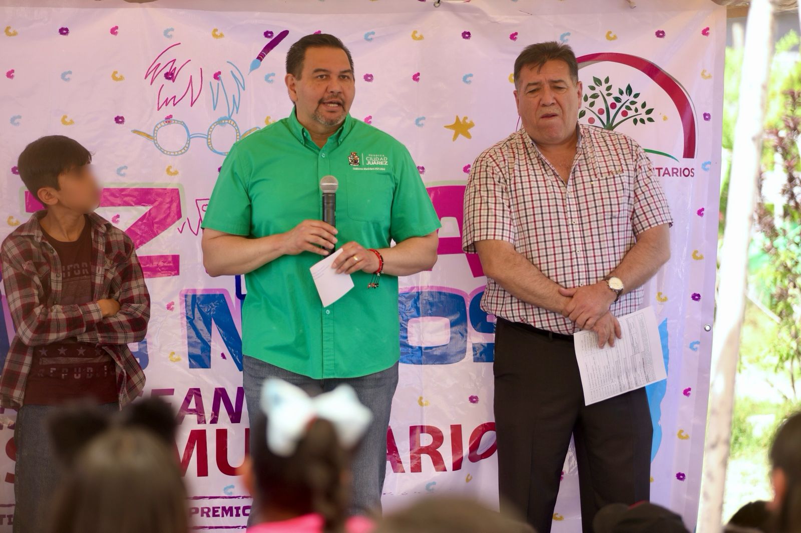 Refrenda alcalde compromiso con la niñez juarense