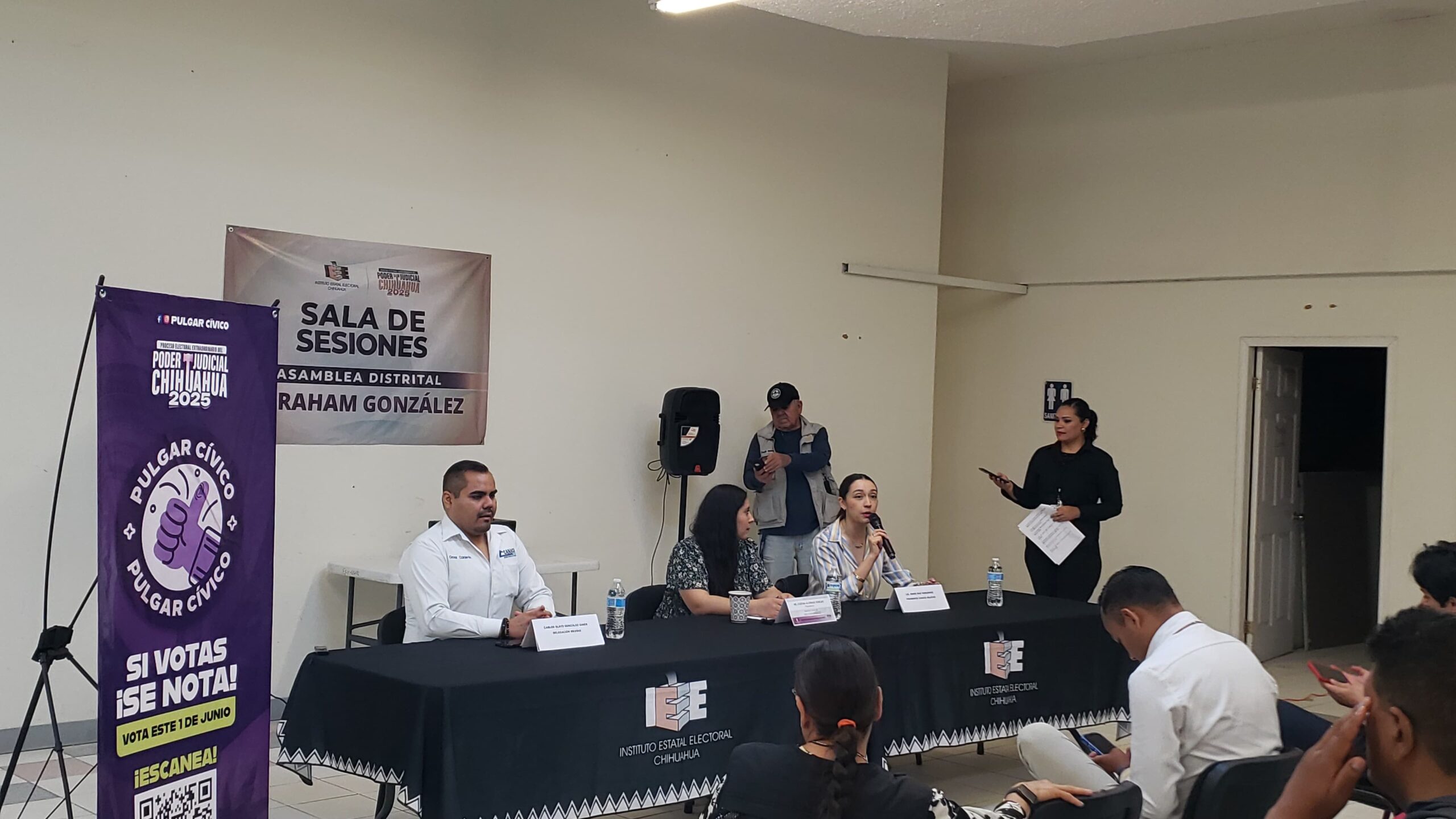 Asamblea Distrital Abraham González y Canaco regional presentaron el programa Pulgar Cívico