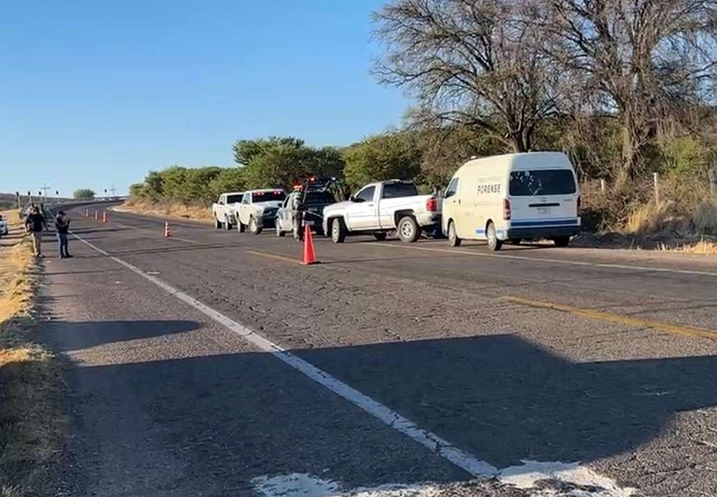 Mueren 2 al chocar auto contra árbol en la carretera Parral-Matamoros