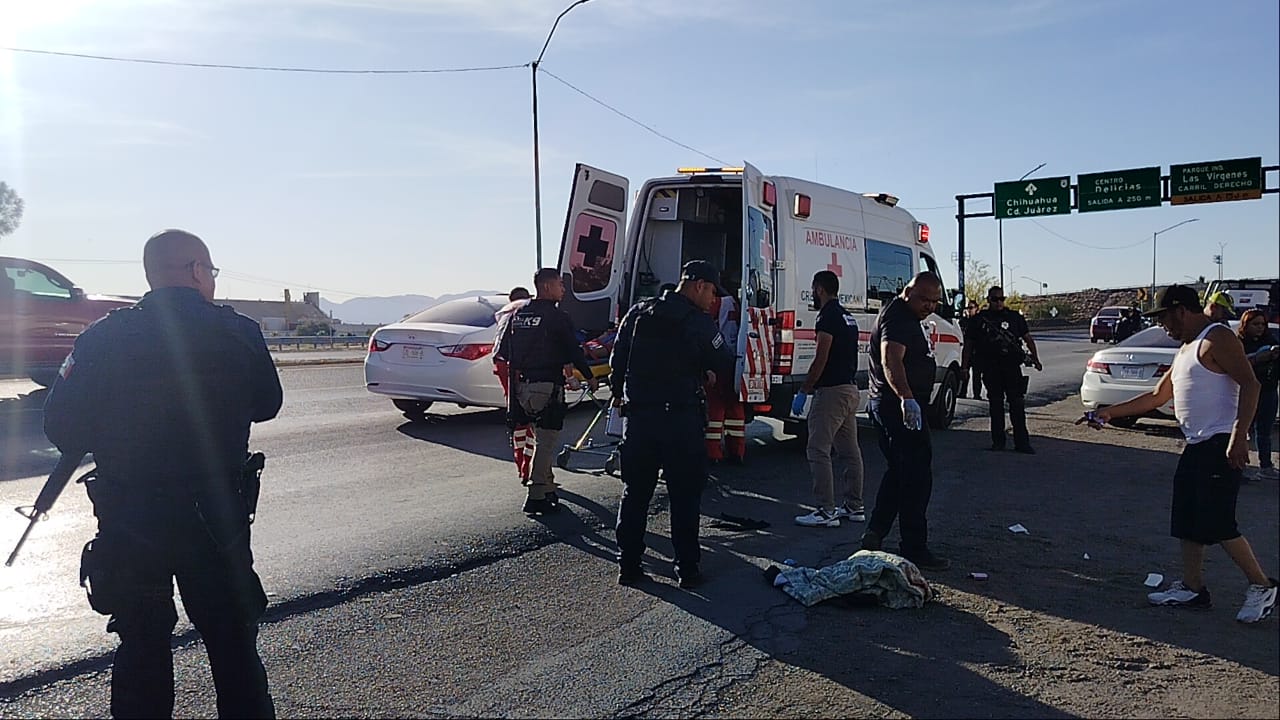 Hombre atropellado en la carretera a la altura del Cielo Vista