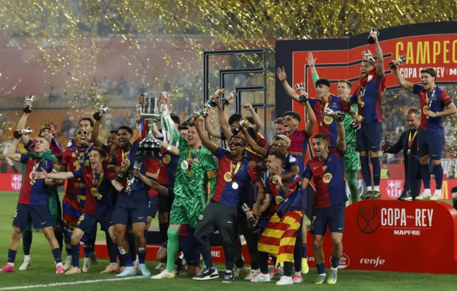 ¡Barcelona remonta al Real Madrid y es campeón en Copa del Rey!