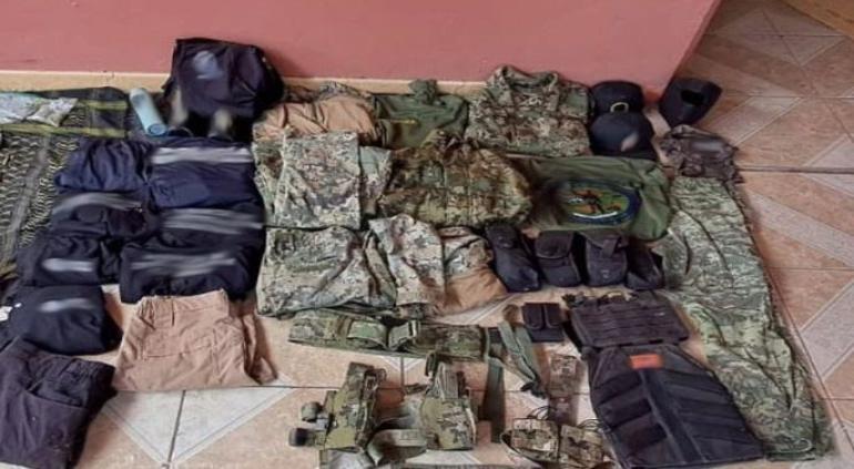 Reventaron 31 narcocampamentos en Sinaloa, aseguraron ropa táctica