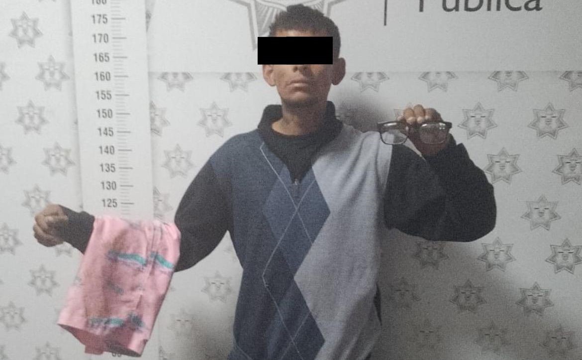 Policía de Delicias recuperó objetos robados y pone a infractor a disposición del juez