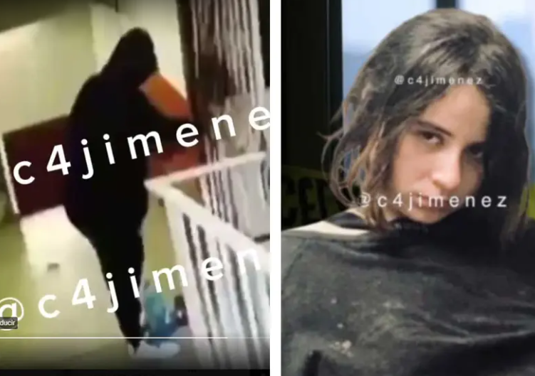 Encapuchada entra a depa donde hubo doble asesinato en CDMX, ¿Es Karla?