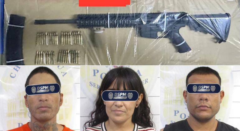 Viajaban armados en Áltima robado, los detienen al sur