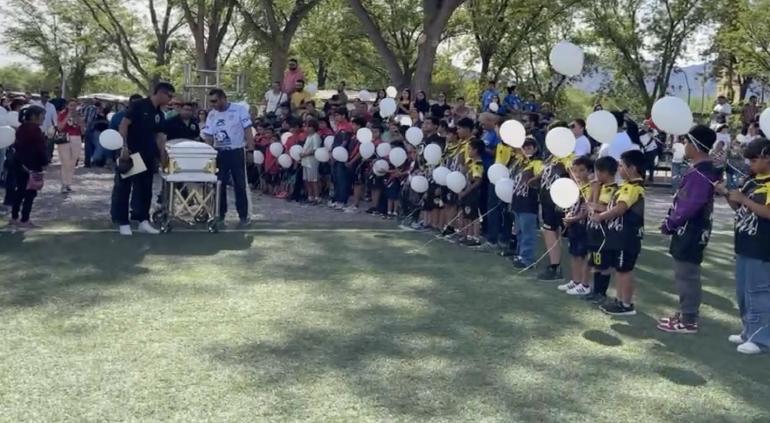 Gol hasta el cielo: Despidieron a Aldair, niño fallecido en Camargo