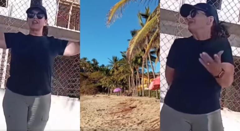 Multan con $150 mil a extranjera que quiso correr a turistas de playa
