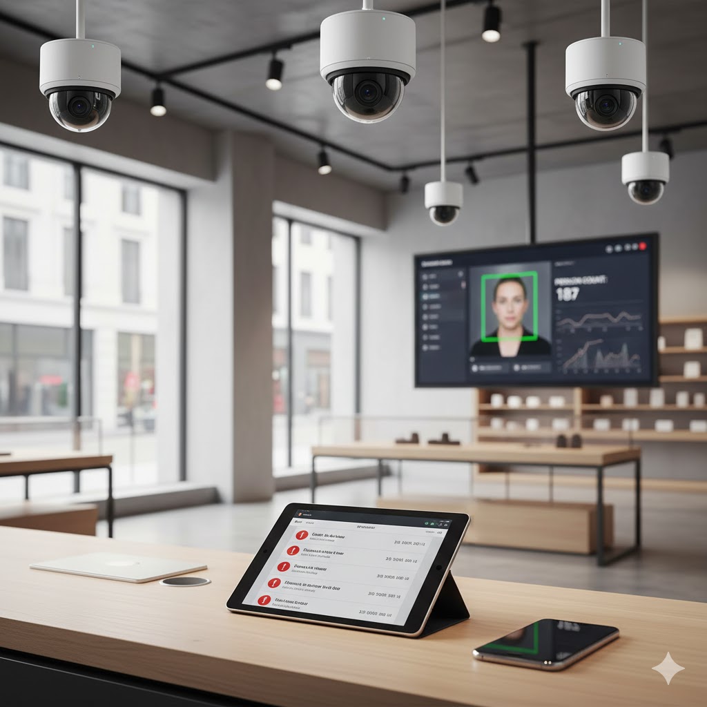 Sistemas de videovigilancia IP con IA para locales comerciales en ...