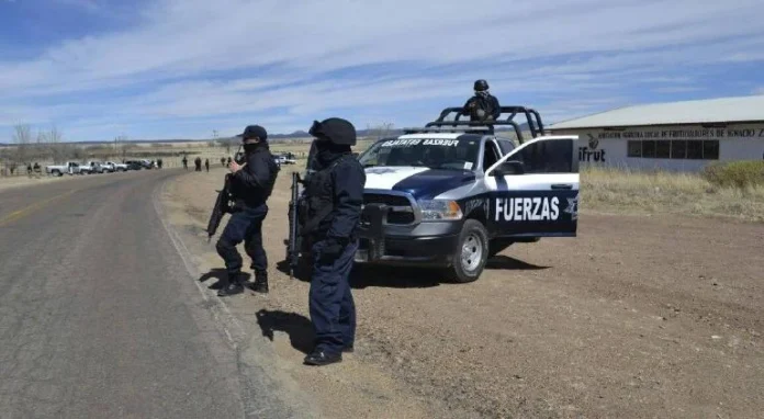 casas incendiadas en Aldama comunidades El Pueblito y Falomir