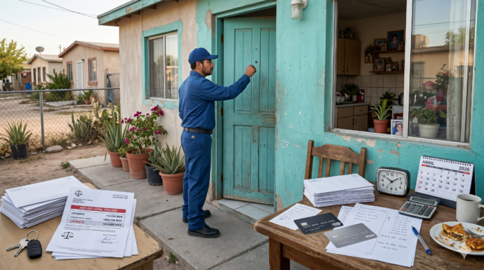 te pueden embargar si no estás en casa México