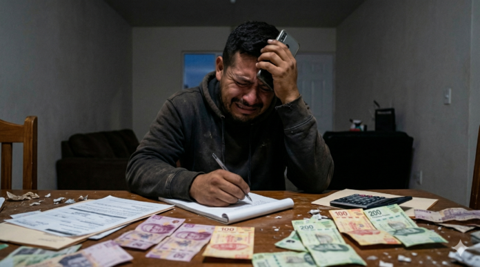te pueden meter a la cárcel por deudas en México 2026 persona preocupada revisando documentos financieros