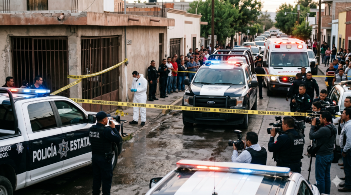 mujer hallada sin vida en Durango vivienda acordonada autoridades