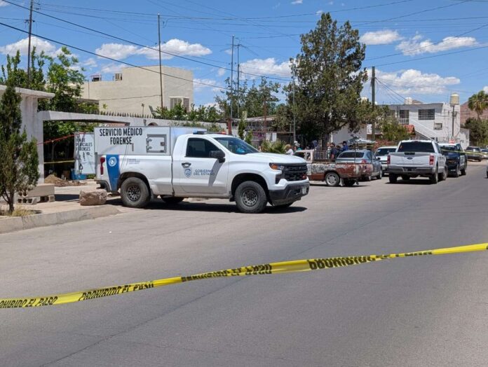 hombre fallecido en la colonia Revolución operativo de autoridades en Chihuahua