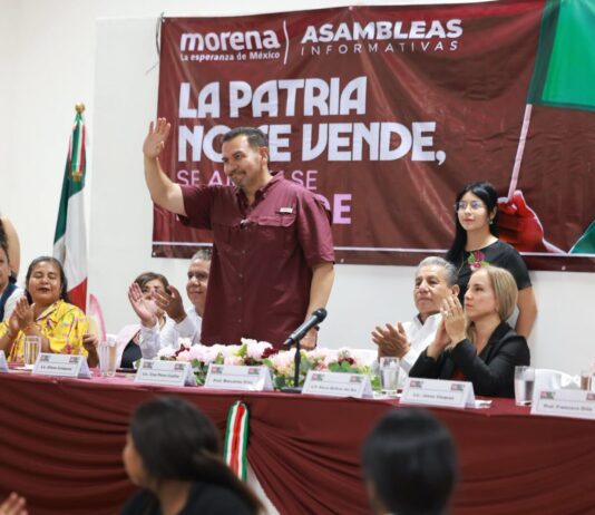 El arancelazo no se tapa con reguetón Cruz Pérez Cuéllar con Rocío Beltrán del Río en columna sobre arancelazo, Morena y grilla en Chihuahua